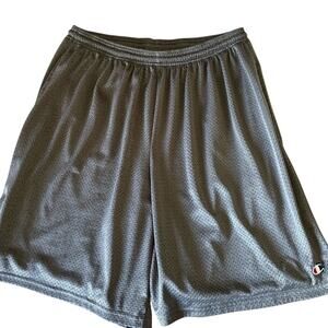 Champion Gray Mesh Athletic Shorts Men's Size 2XL